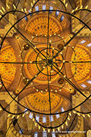 The Interior of New Mosque, Istanbul, Turkey